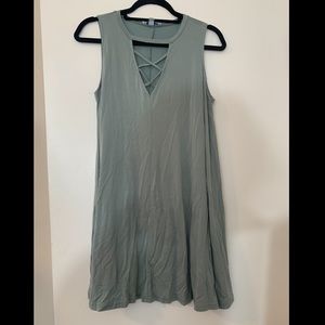 Turquoise Shift Dress